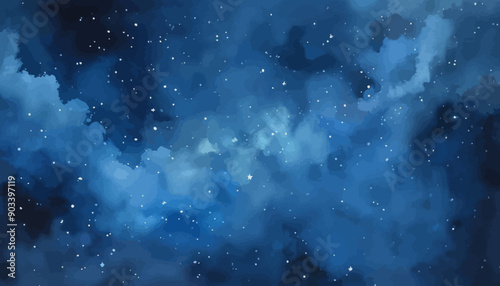 Starry Night Nebula