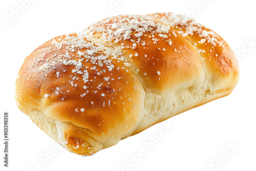 Bread loaves in different forms Isolated on white background.