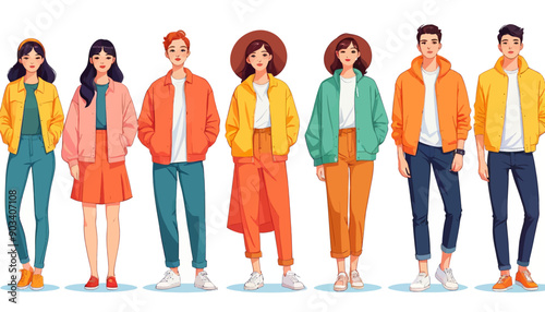 Fashionable Outfits for Men and Women: A Collection of Stylish Looks for Every Occasion