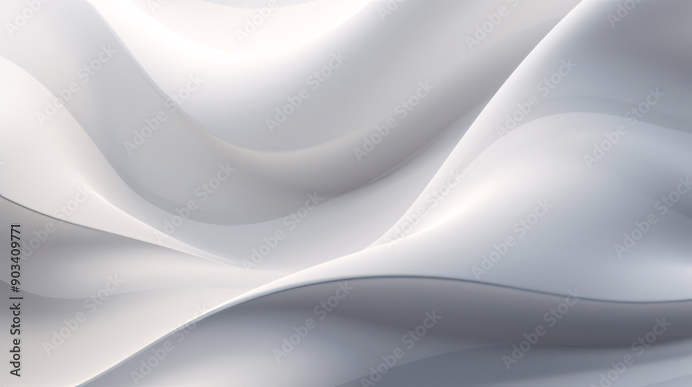 Abstract 3D Digital Waves in White and Grey, Background,backdrop,White Wave Texture, Simple Lines, Suitable for Business, Commercial, Poster Background Abstract 3D Digital Waves in White and Grey, Background,backdrop,White Wave Texture, Simple Lines, Suitable for Business, Commercial, Poster Background
