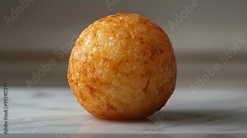 Hyperrealistic Studio Capture of a South African Koeksister on White Background