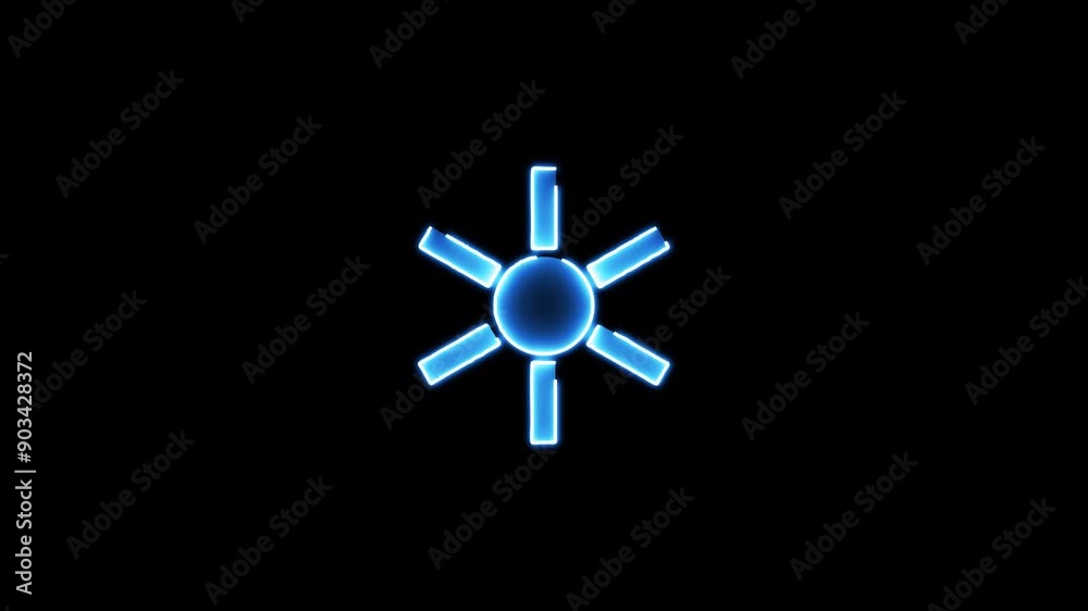 3d render of a fan animation on black colour background 3d render of a fan animation on black colour background