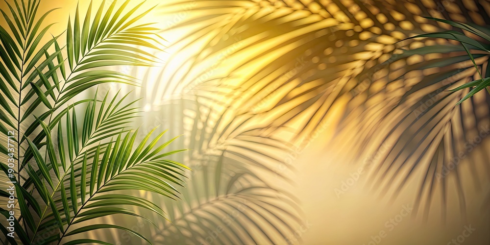 Shadow of palm leaves with blurry overlay, perfect for spring and summer mockup presentations , palm leaves, shadow, silhouette Shadow of palm leaves with blurry overlay, perfect for spring and summer mockup presentations , palm leaves, shadow, silhouette