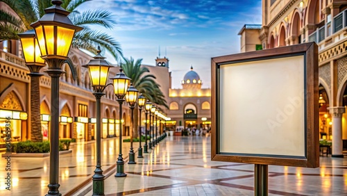 Signboard of Ibn Battuta shopping mall in Dubai, UAE, Ibn Battuta, shopping mall, Dubai, UAE photo