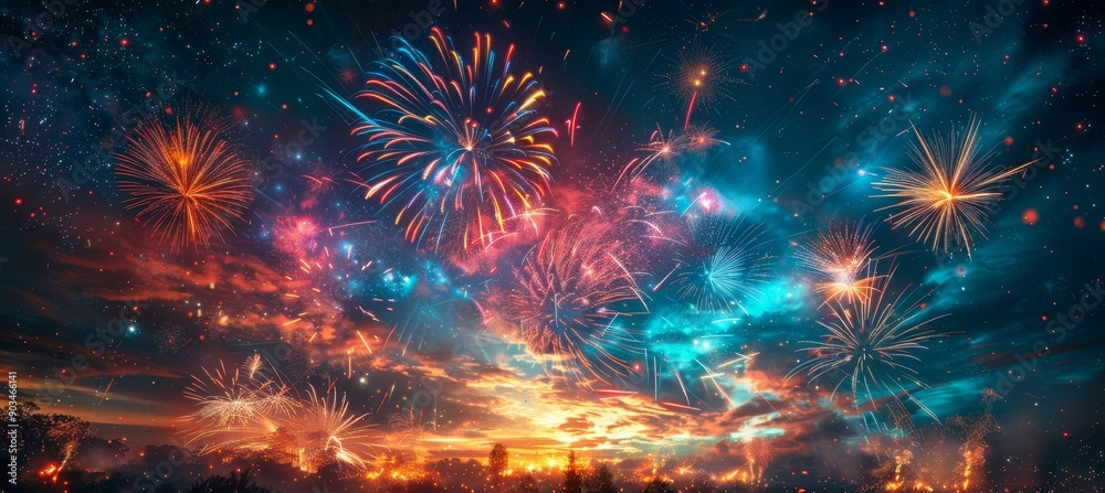 Fourth of July Independence Day Illustration