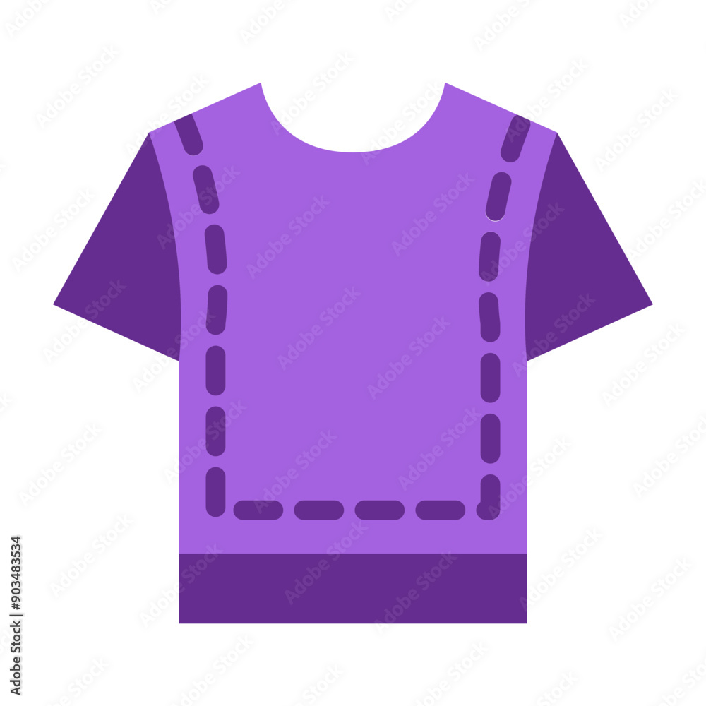 sewing pattern Vector Flat Icon Design sewing pattern Vector Flat Icon Design