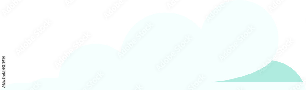 Obraz premium Cloud Illustration