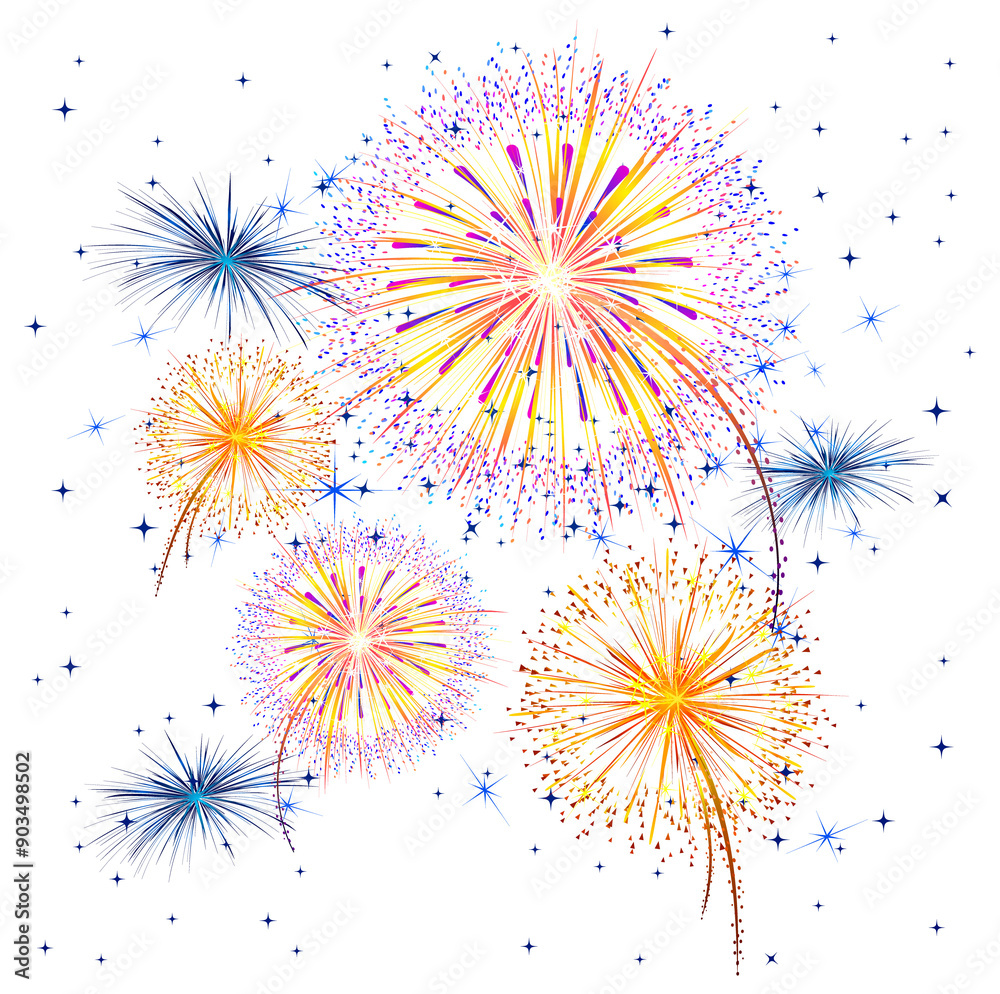 fireworks in the sky fireworks in the sky