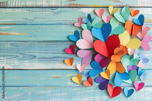 LGBTQ-positive greeting cards spreading love and support, LGBTQ, visualizing acceptance and communication