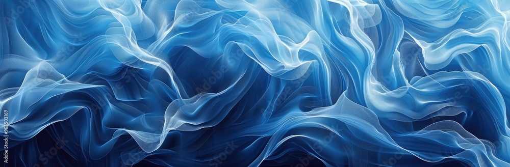 Abstract Blue Swirls Abstract Blue Swirls