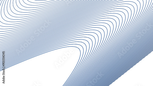 Blue stripes line wave abstract background for backdrop or presentation
