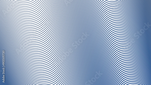 Blue stripes line wave abstract background for backdrop or presentation