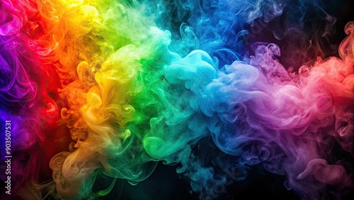 Colorful smoke gradient wallpaper background, smoke, colorful, gradient, wallpaper, background, abstract, vibrant, pastel