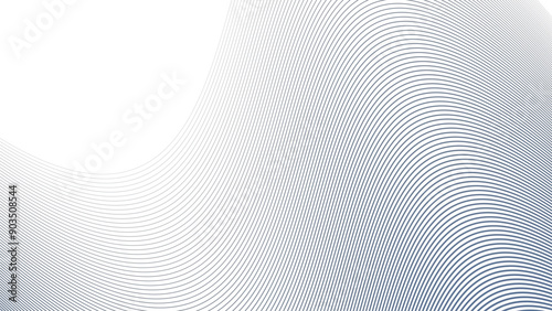 Blue stripes line wave abstract background for backdrop or presentation