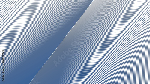 Blue stripes line wave abstract background for backdrop or presentation