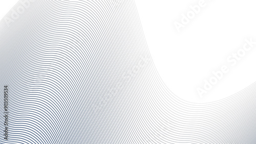 Blue stripes line wave abstract background for backdrop or presentation