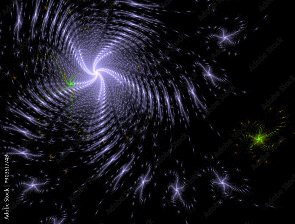 Fototapeta premium Imaginatory fractal abstract background Image