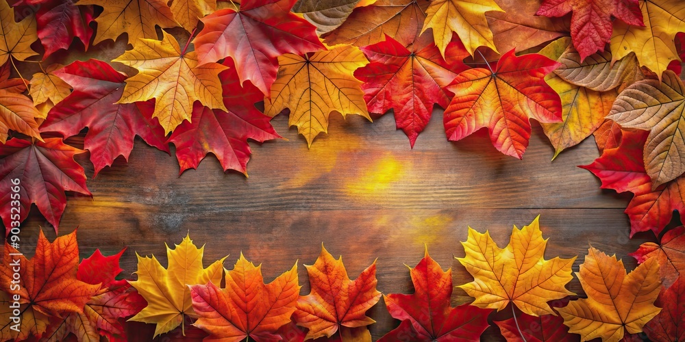 Vibrant autumn leaves in various shades of red, orange, and yellow , fall, foliage, season, colors, nature, vibrant Vibrant autumn leaves in various shades of red, orange, and yellow , fall, foliage, season, colors, nature, vibrant