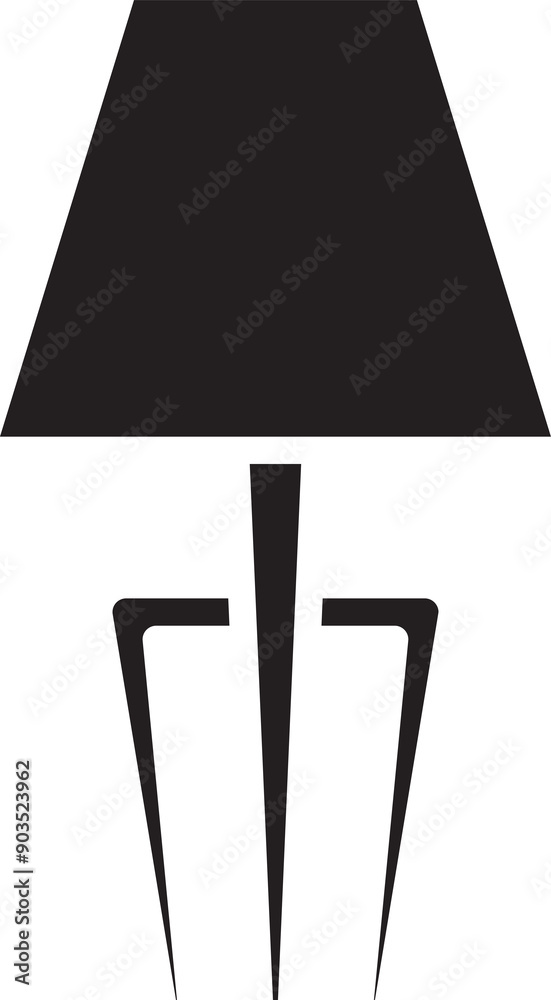 Lamp Icon Illustration