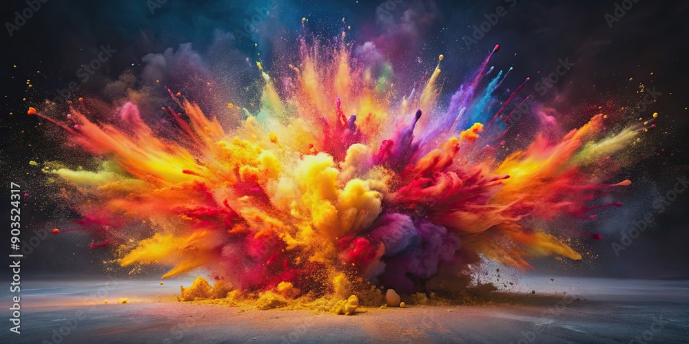 A dynamic and visually captivating stock photo featuring a typographic explosion of passion and creativity, literature A dynamic and visually captivating stock photo featuring a typographic explosion of passion and creativity, literature