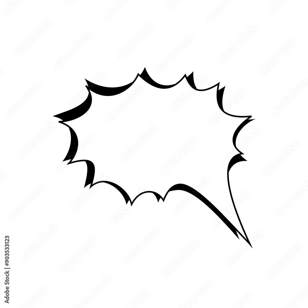 Speech text Used to insert bubble text. icon vector. Speech text Used to insert bubble text. icon vector.