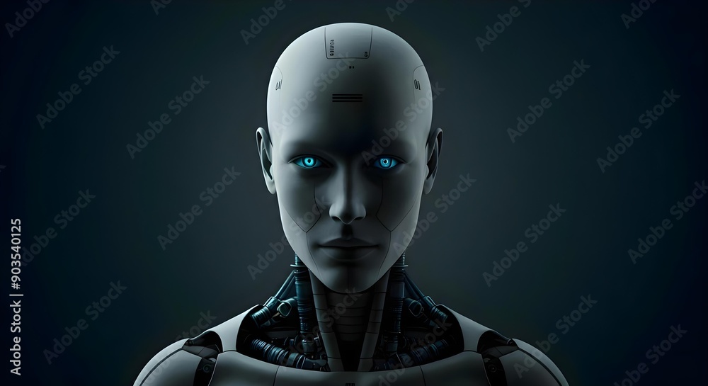 AI robot illustration