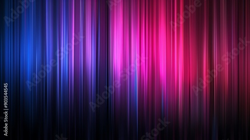 Abstract Background with Vertical Blurry Lines in Shades of Blue and Pink