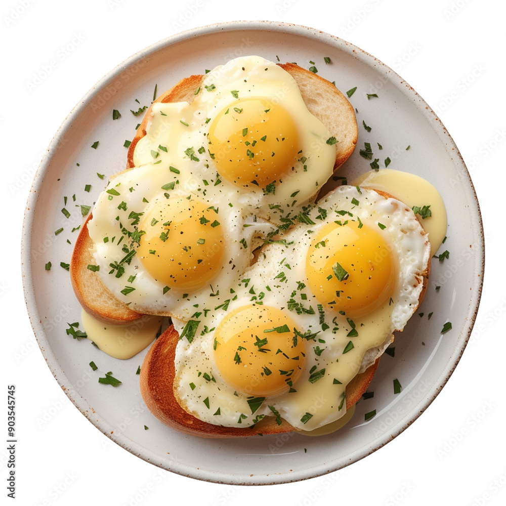 Plate of Eggs Benedict png Plate of Eggs Benedict png