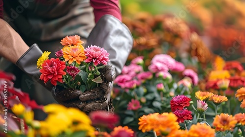 Autumn Garden Prep   Planting Vibrant Fall Flowers and Mums