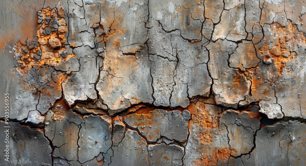 Fototapeta premium Rustic Metal Wall Panel