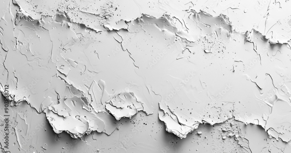 Textured Concrete Wall, Gray, Chipped Paint Textured Concrete Wall, Gray, Chipped Paint