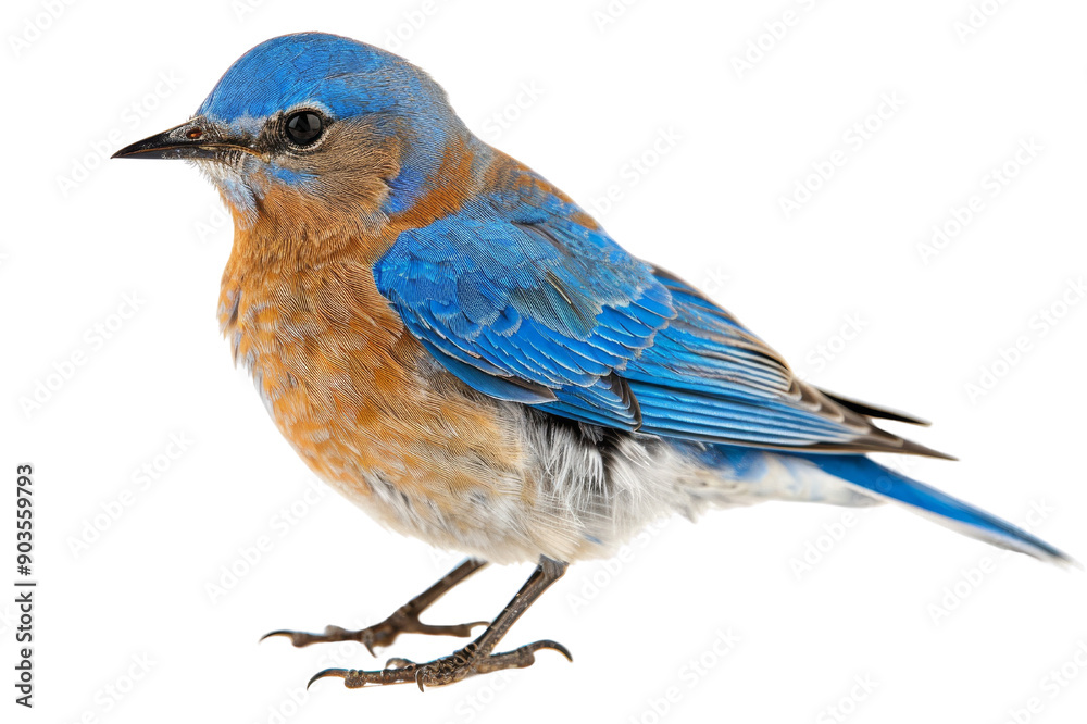 Fototapeta premium Bluebird isolated
