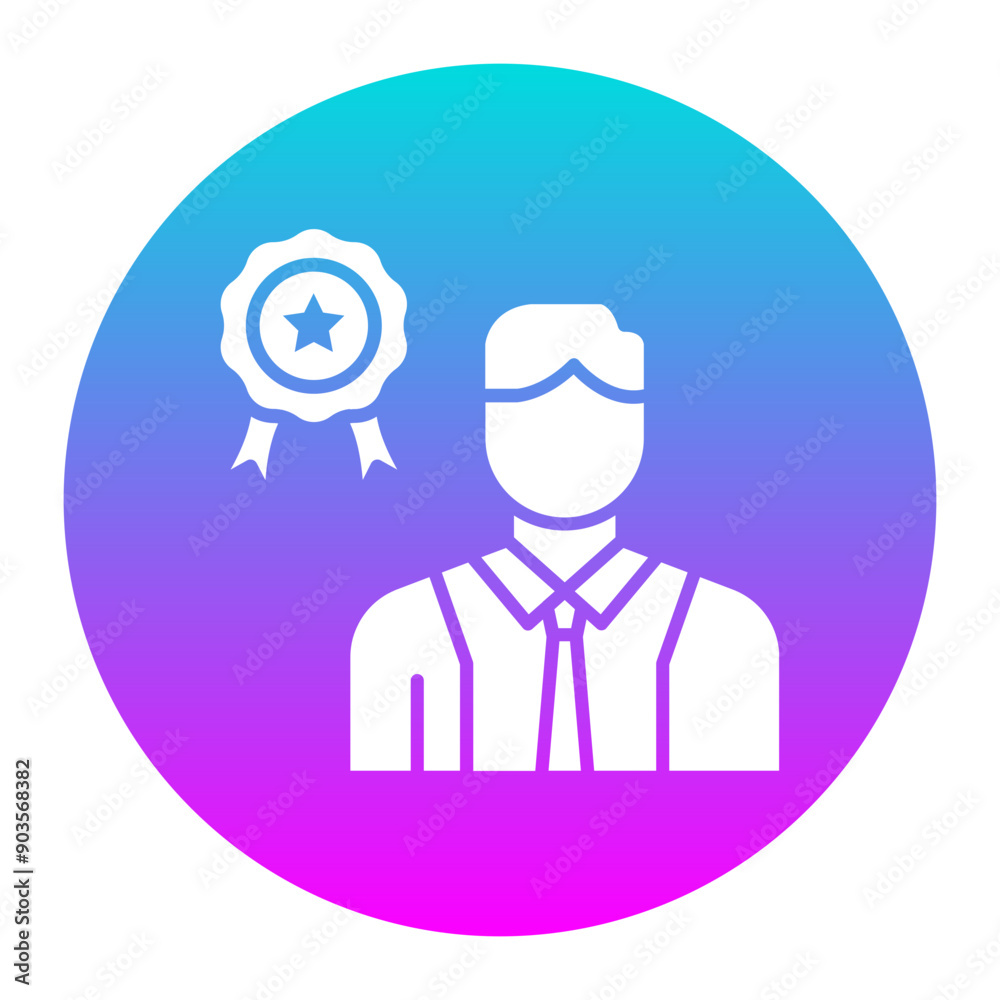 Managerial Training vector icon. Can be used for Business Training iconset. Managerial Training vector icon. Can be used for Business Training iconset.