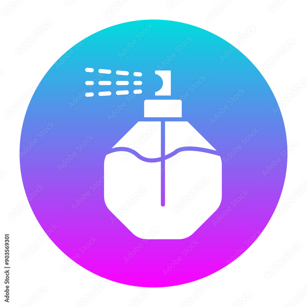 Perfume vector icon. Can be used for Skincare iconset. Perfume vector icon. Can be used for Skincare iconset.