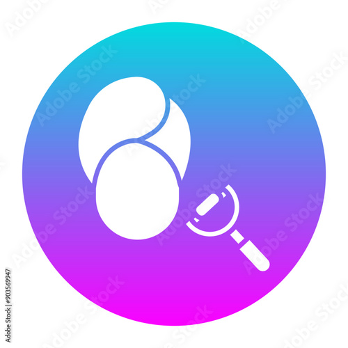 Peeling vector icon. Can be used for Skincare iconset.