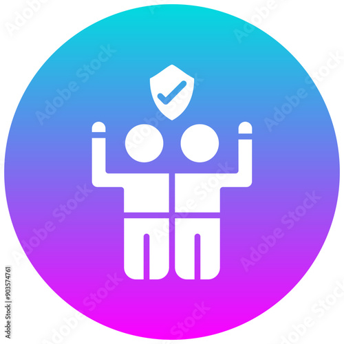 Dependability vector icon. Can be used for Personality Traits iconset.