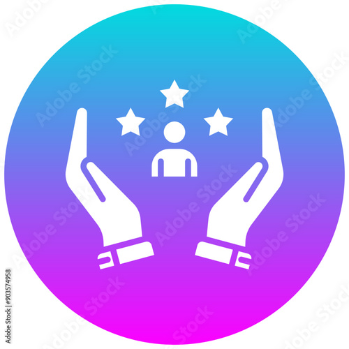 Loyalty vector icon. Can be used for Personality Traits iconset.