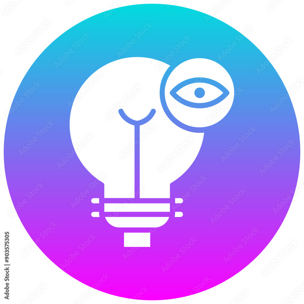 Visionary vector icon. Can be used for Leadership iconset. Visionary vector icon. Can be used for Leadership iconset.