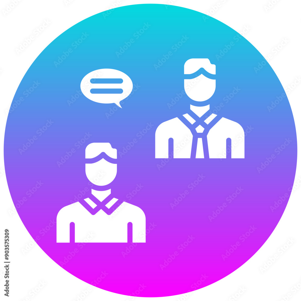 Mentorship vector icon. Can be used for Leadership iconset. Mentorship vector icon. Can be used for Leadership iconset.