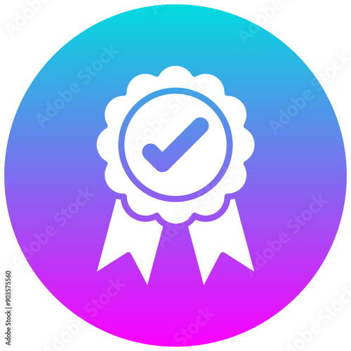 Authenticity vector icon. Can be used for Leadership iconset.