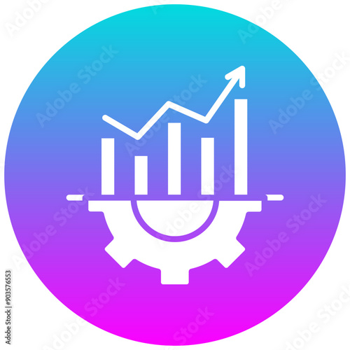 Measurement vector icon. Can be used for Business Analytics iconset. photo