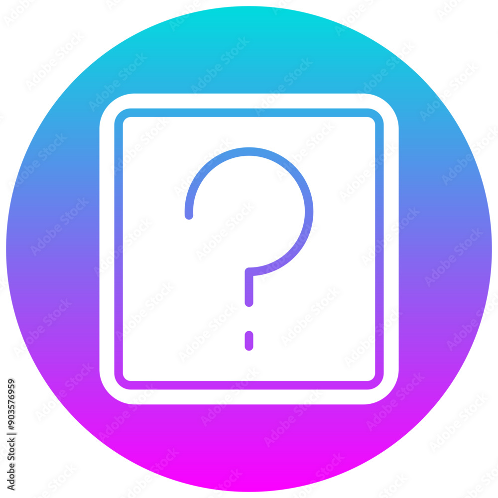 Question Mark vector icon. Can be used for Contact Us iconset. Question Mark vector icon. Can be used for Contact Us iconset.