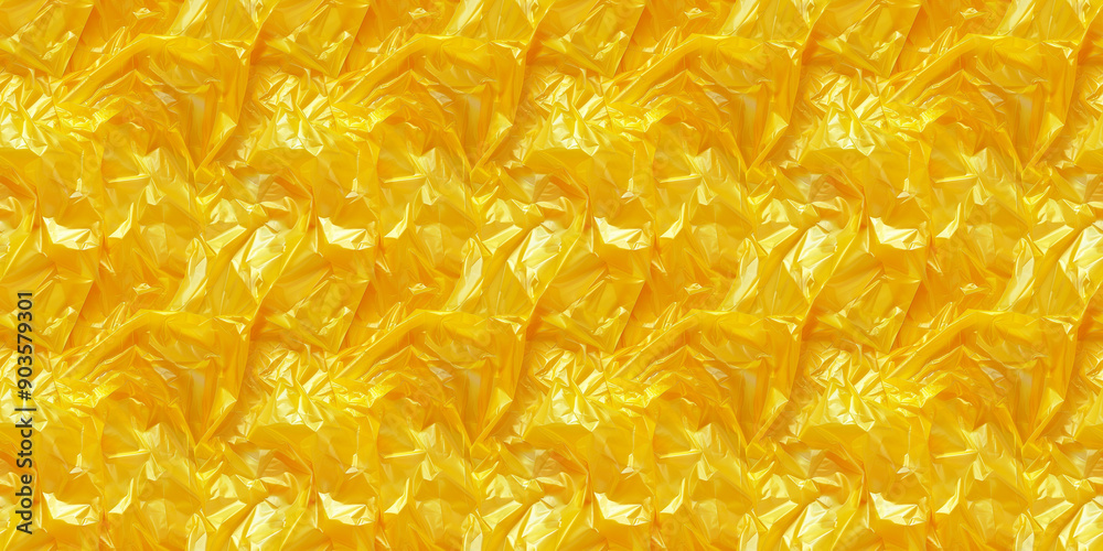 A texture pattern of yellow cellophane, A texture pattern of yellow cellophane A texture pattern of yellow cellophane, A texture pattern of yellow cellophane