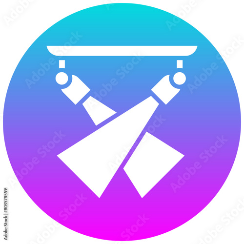 Milan Fashion vector icon. Can be used for Italy iconset.