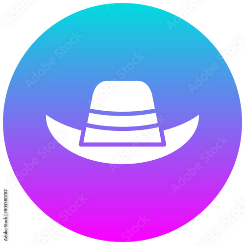 Swindlers Hat vector icon. Can be used for Corruption iconset.