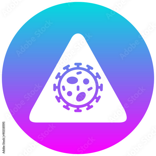 Pandemic Risk vector icon. Can be used for Infectious Diseases iconset.