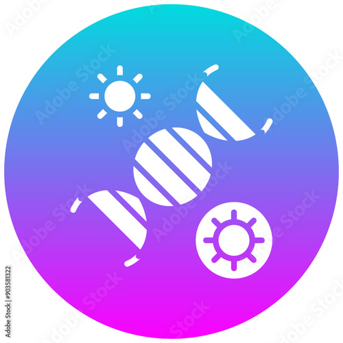Viral Mutation vector icon. Can be used for Infectious Diseases iconset.