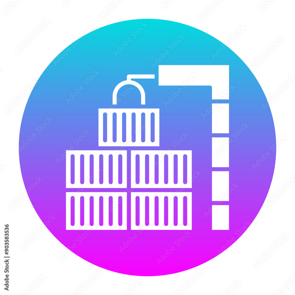 Container vector icon. Can be used for Warehouse iconset. Container vector icon. Can be used for Warehouse iconset.