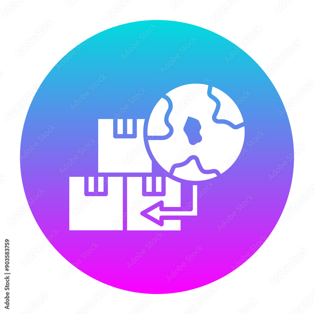 Package Import vector icon. Can be used for Warehouse iconset. Package Import vector icon. Can be used for Warehouse iconset.