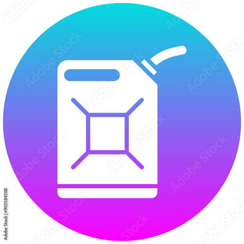 Gasoline vector icon. Can be used for Manufacturing iconset.